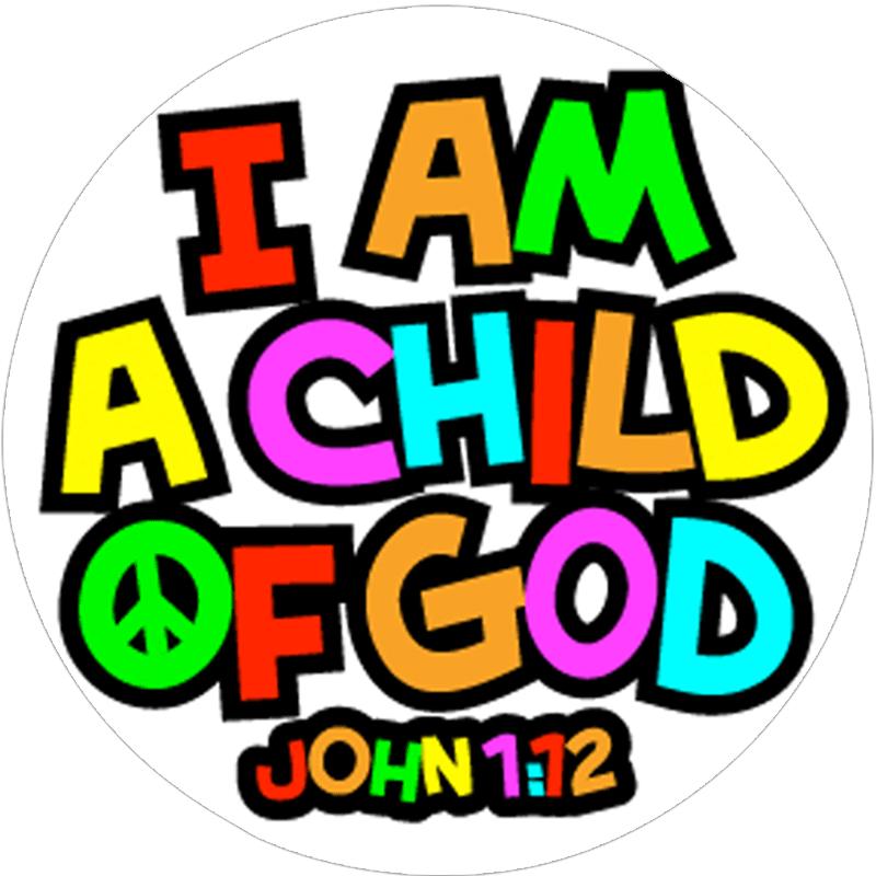 2" CHILD OF GOD STICKER