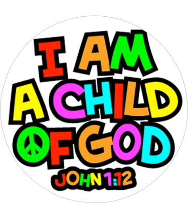 2" Child Of God Sticker