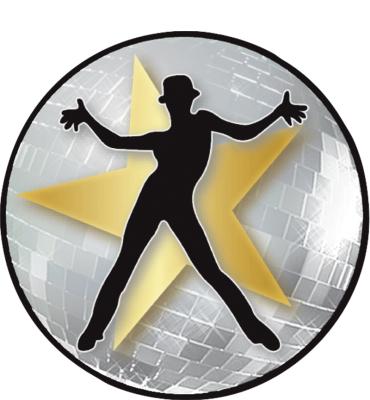 2" Jazz Dance Sticker