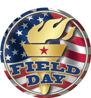2" Field Day Sticker
