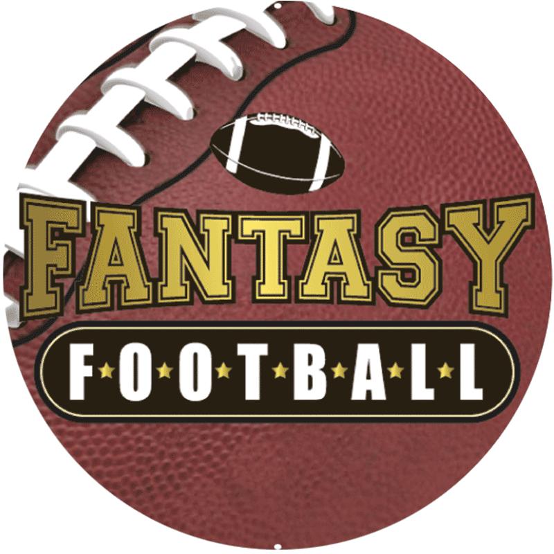 2" FANTASY FOOTBALL STICKER