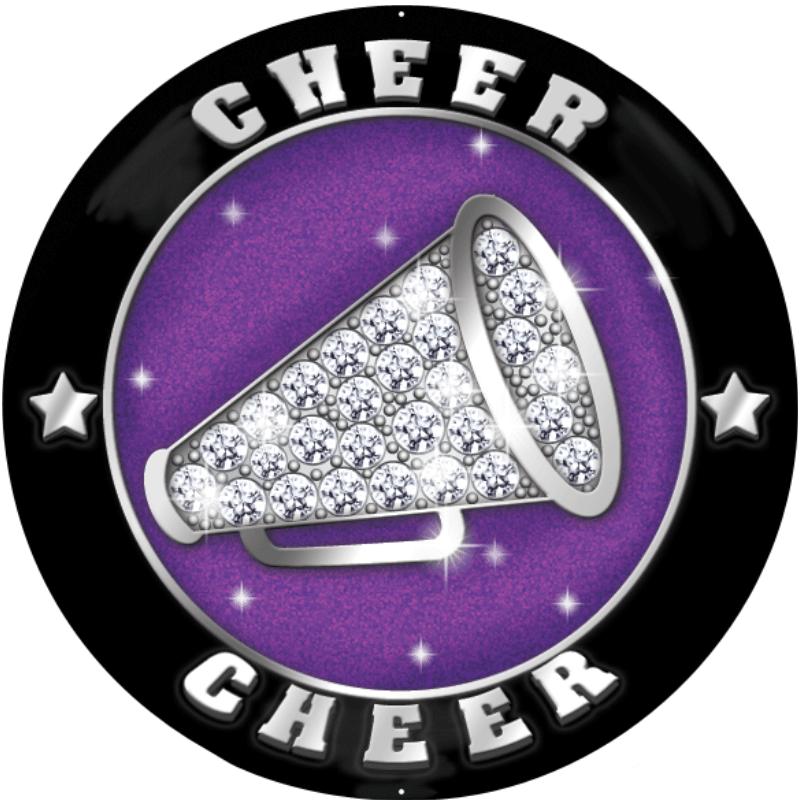 2" CHEER ICE STICKER