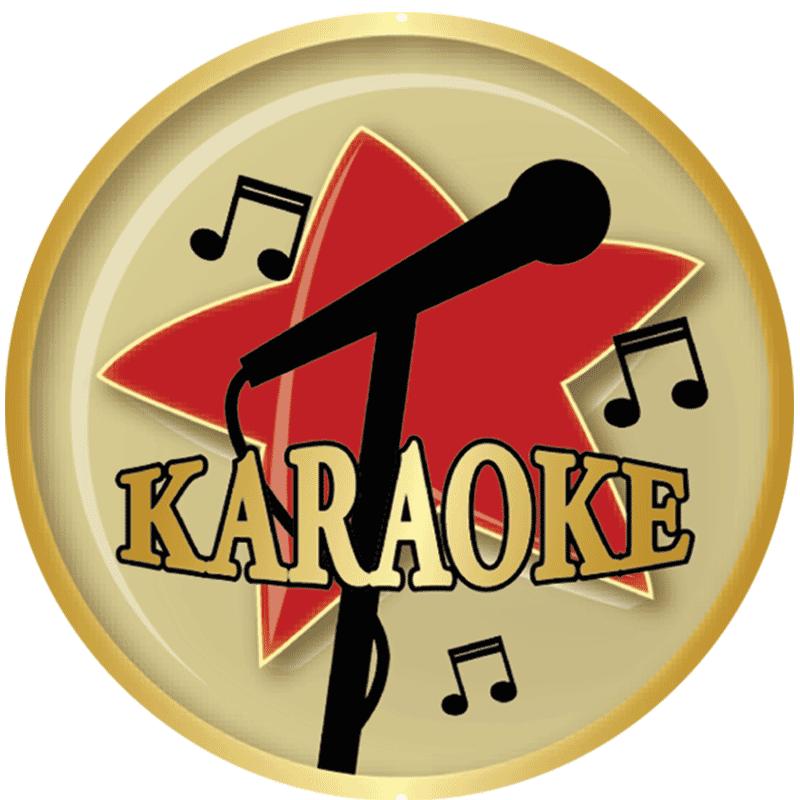 2" KARAOKE STAR STICKER
