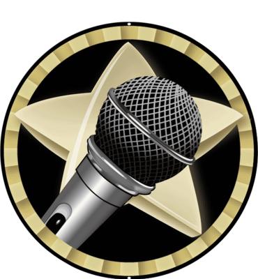 2" Microphone Soloist Sticker