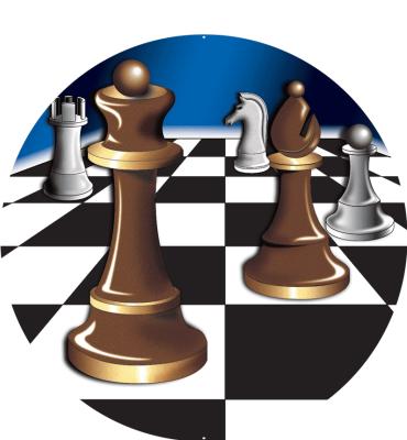 2" Chess Marble Set Sticker