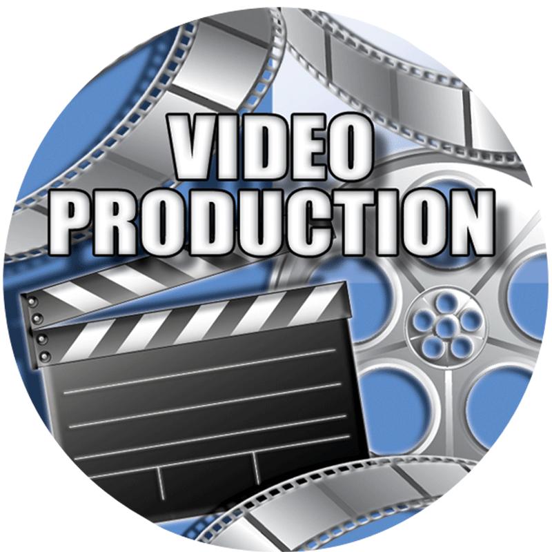 2" VIDEO PRODUCTION STICKER