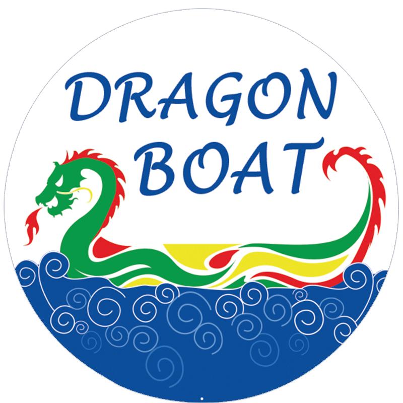 2" DRAGON BOAT STICKER