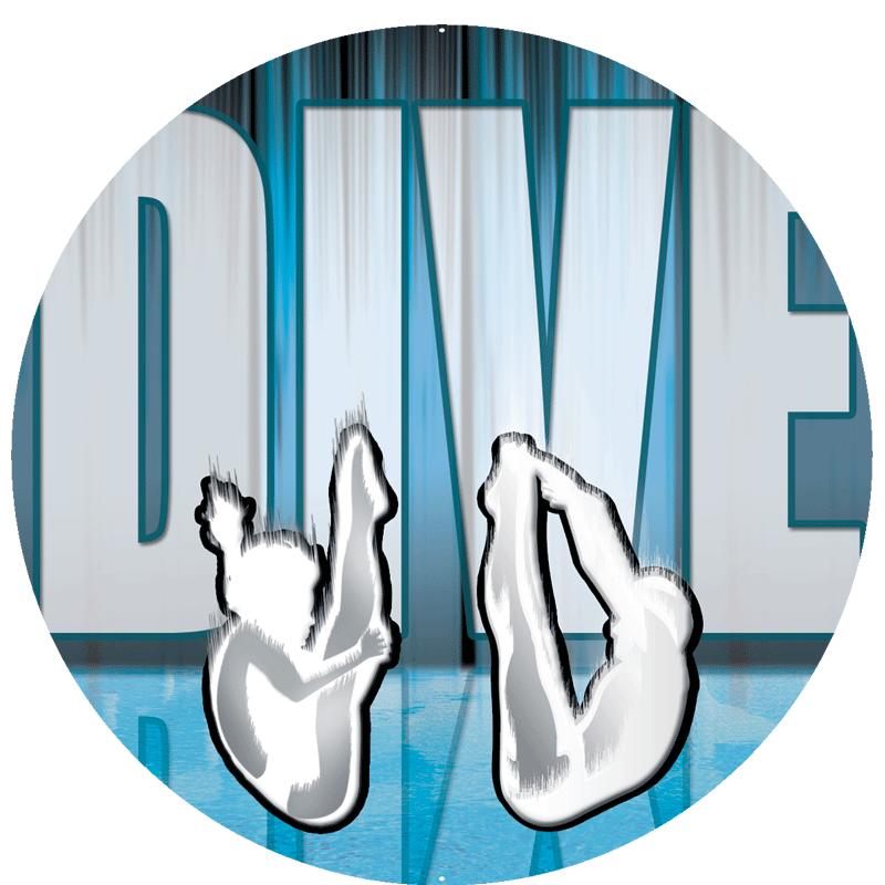 2" DIVING STICKER