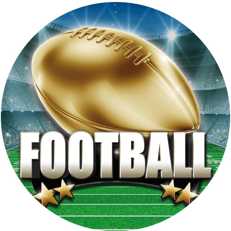 2" FOOTBALL TITAN SERIES STKR
