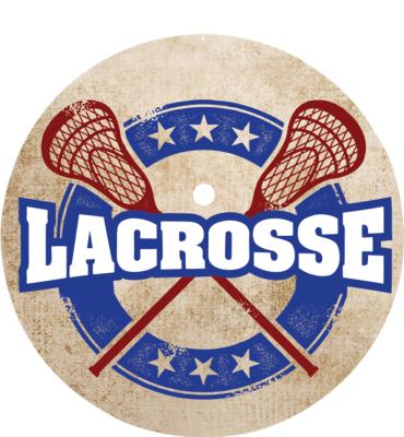 2" Lacrosse Sticks/Star Sticker