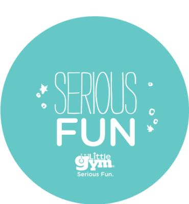 Blue Serious Fun Sticker