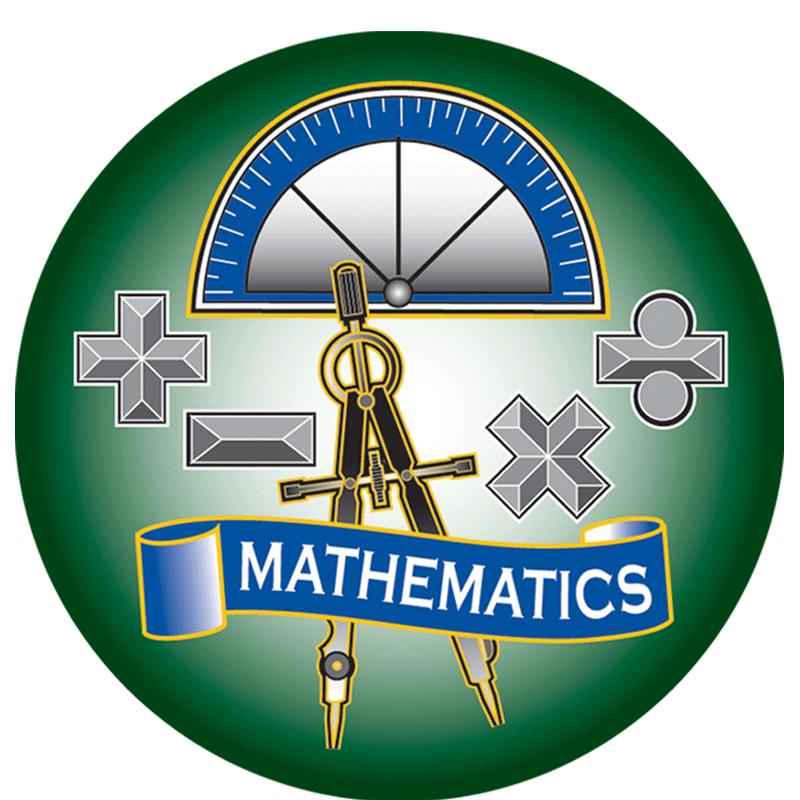 2" MATHEMATICS STICKER