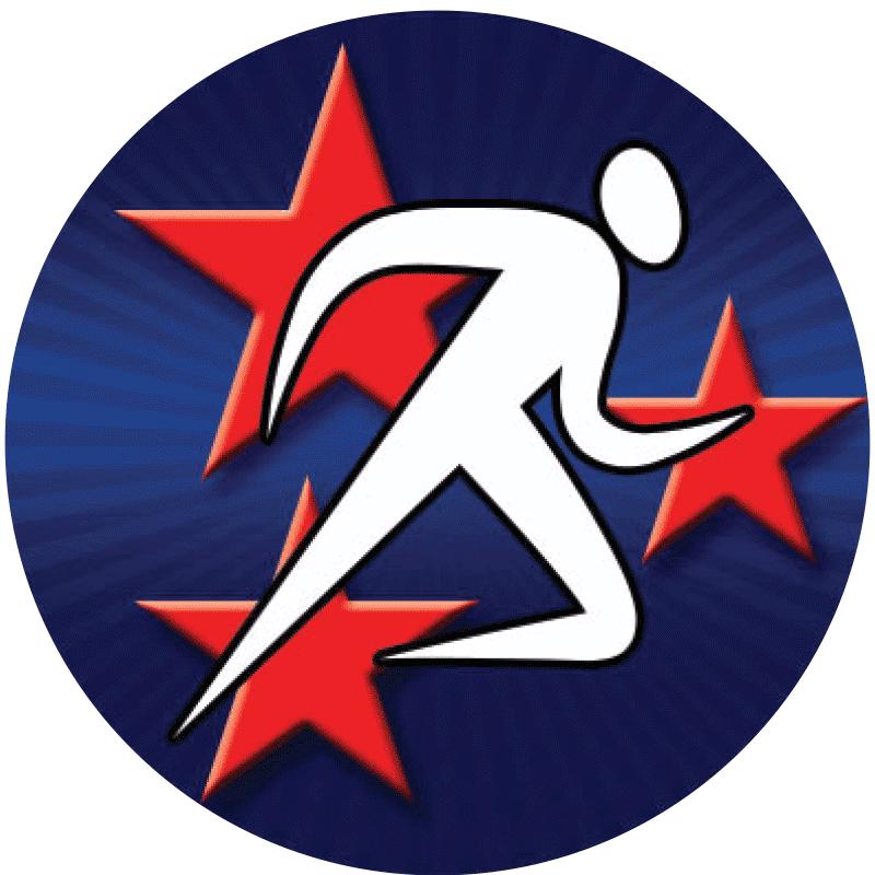 RUNNING ABSTRACT MAJESTIC