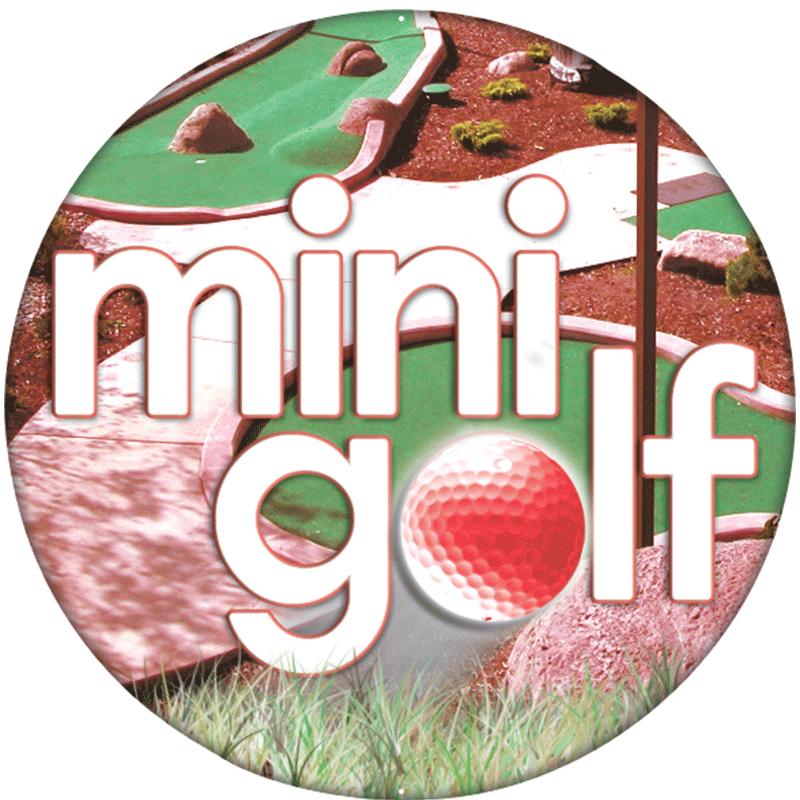 2" MINI GOLF STICKER