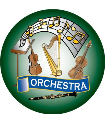 2" Orchestra Banner Sticker