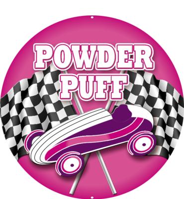 2" Powder Puff Derby Sticker
