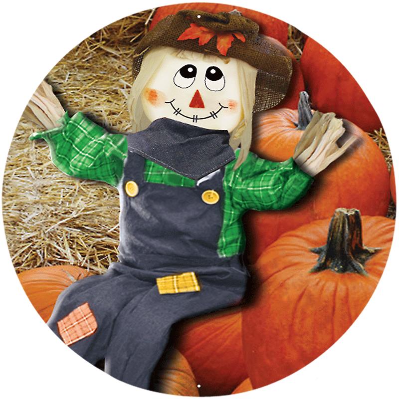 2" SCARECROW STICKER