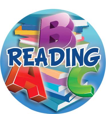 2" Reading ABC Sticker