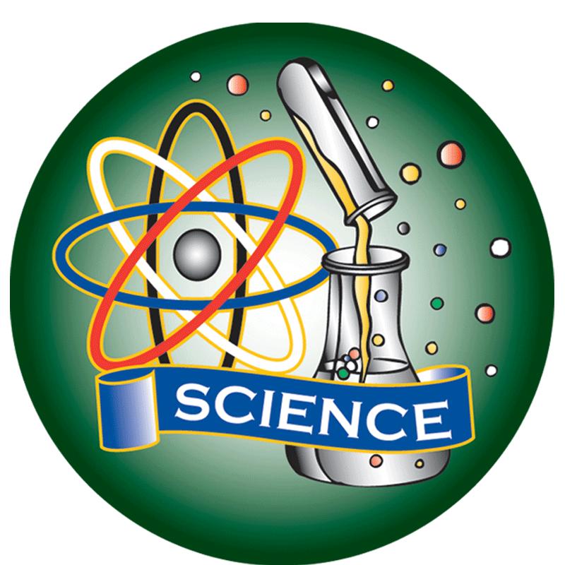 2" SCIENCE GREEN STICKER