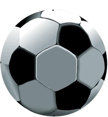 2" Soccer Ball Classic Sticker