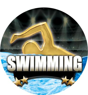 2" Swim Titan Sticker