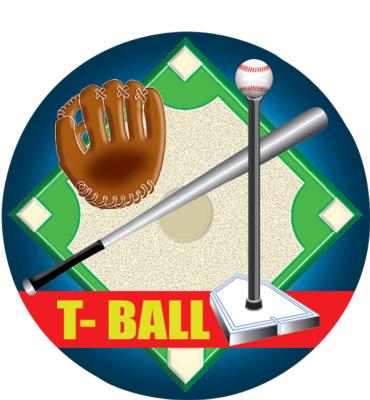 2" T-Ball Sticker