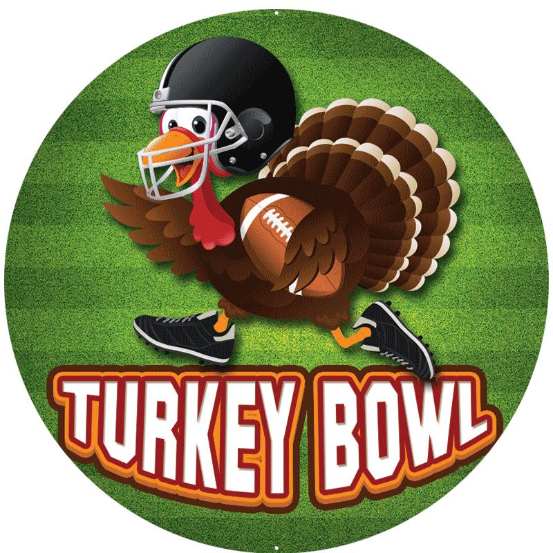 2" TURKEY BOWL STICKER