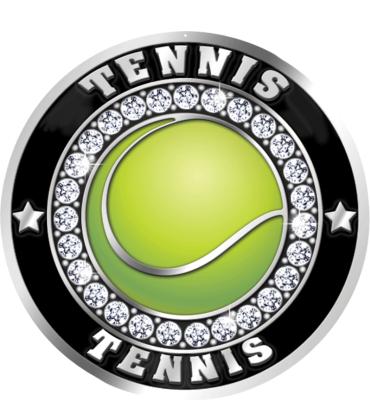 2" Tennis Ice Sticker