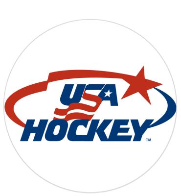 2" Hockey USA Sticker