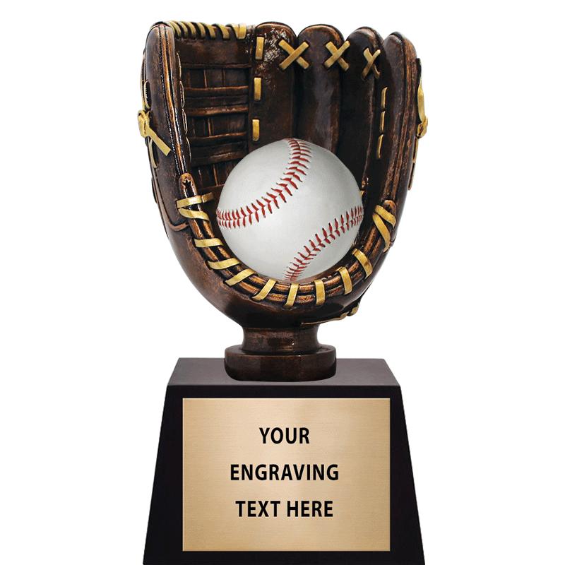 10" BASEBALL GLOVE SCULPTURE