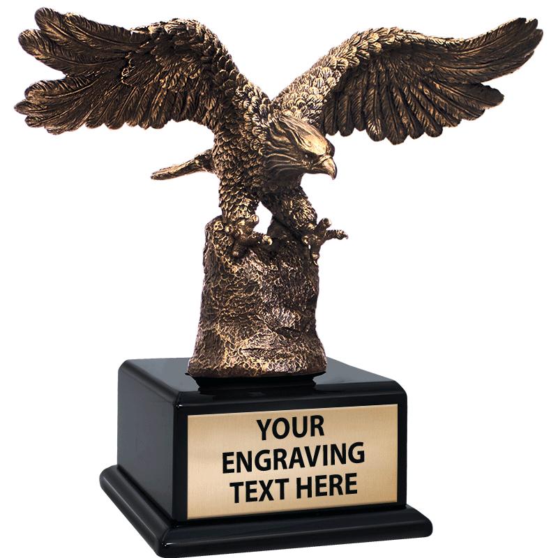 11.5"REGAL EAGLE TRPY BLK BASE