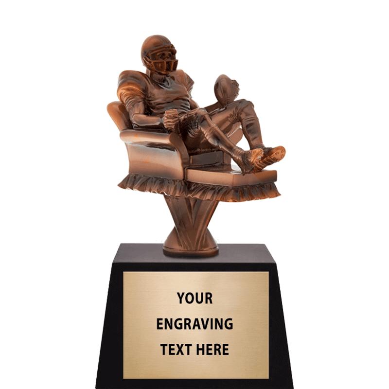 9" FANTASY FOOTBALL STUD TRP