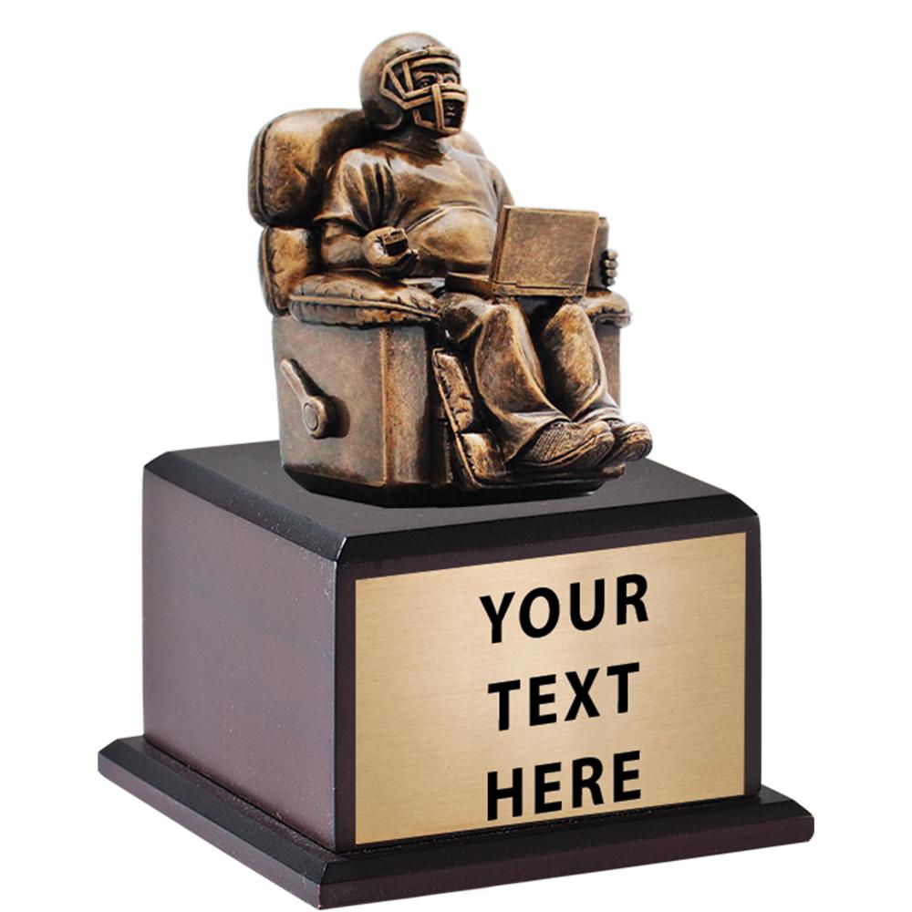 10" FAN FT ARMCHAIR QB WOOD BS