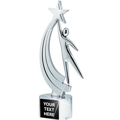 14"CROWN SIGNATURE METAL TROPH