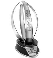 HUGE CHAMPION CROWN 19 FANTASY FOOTBALL 20 YEAR TROPHY- FREE ENGRAVIN –  Speedy Trophies