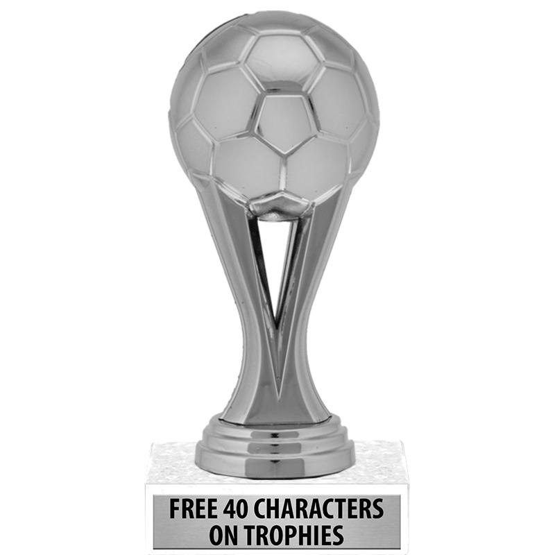 5.75"SOCCER ICNZ SLV WH MRB TR