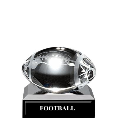 3"USSSA FOOTBALL CRYSTAL