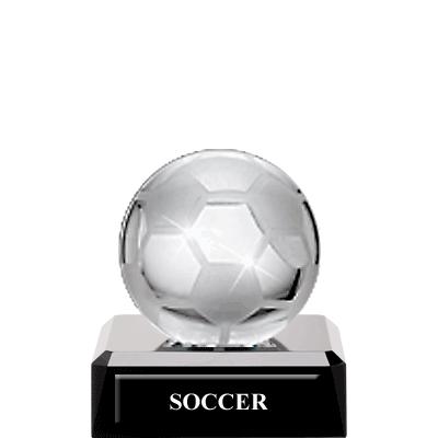 3"USSSA SOCCER CRYSTAL