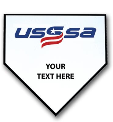 USSSA Home Plate Plaques