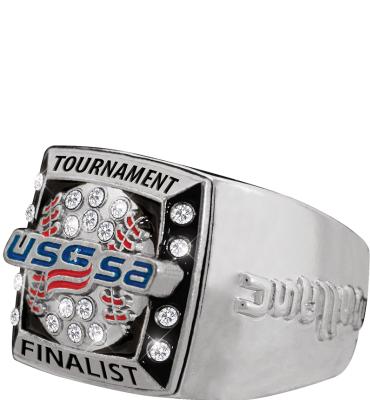 USSSA Fantasy Tournament Finalist Silver Rings