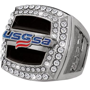 USSSA Rings | USSSA Deluxe Silver Rings