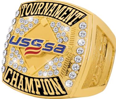 Youth softball championship rings online