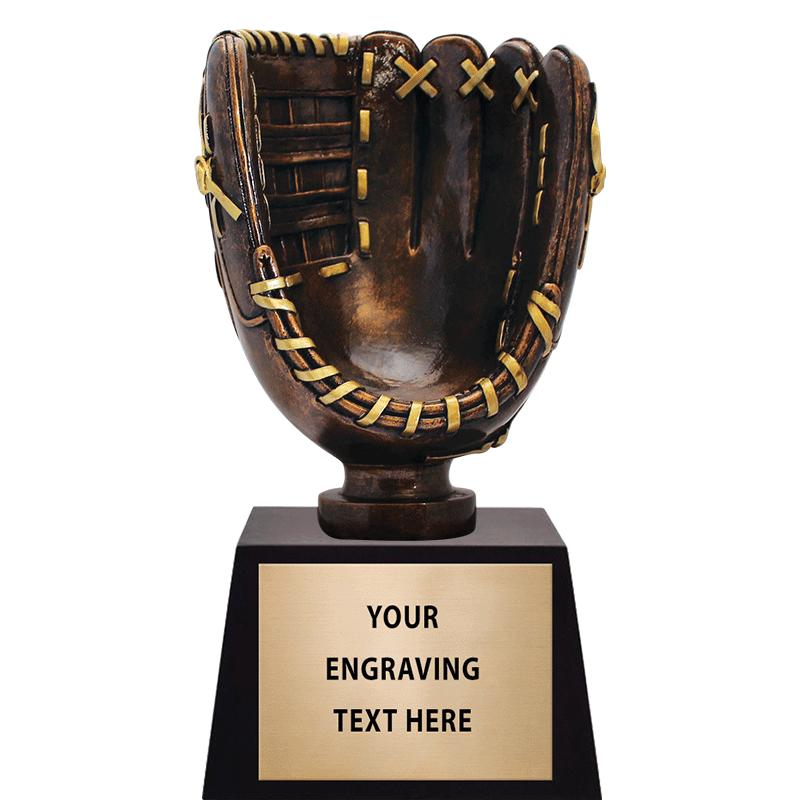 10" BASEBALL GLOVE SCULPTURE