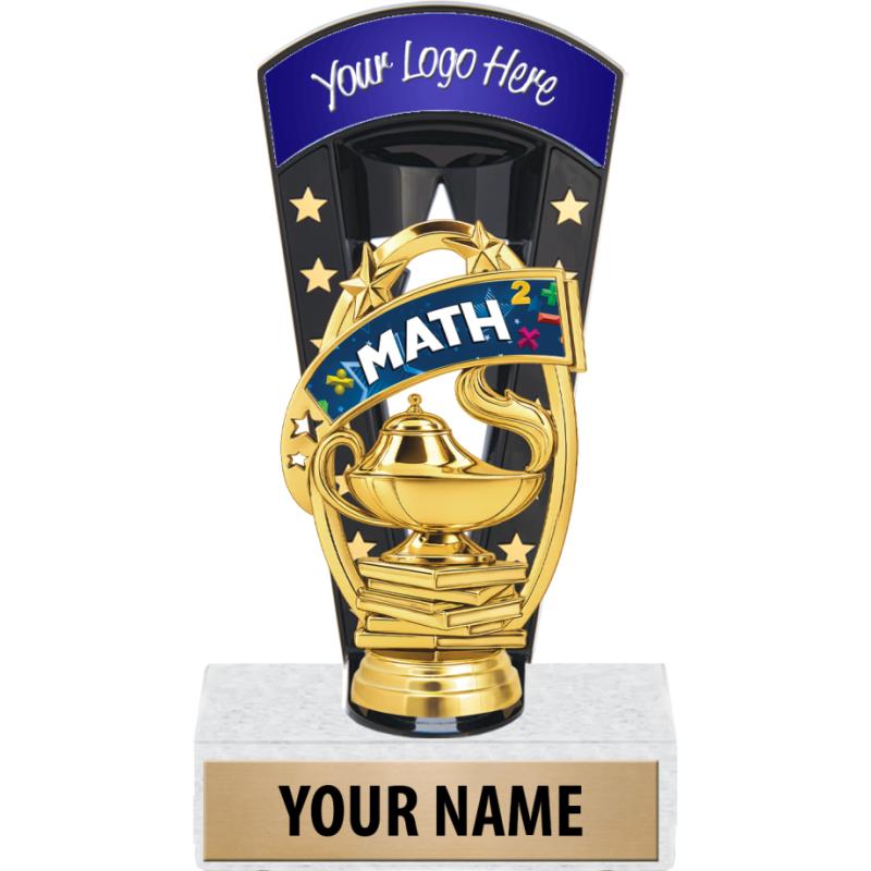 Trophy For Math Math Custom Logo Trophies - Crown Awards