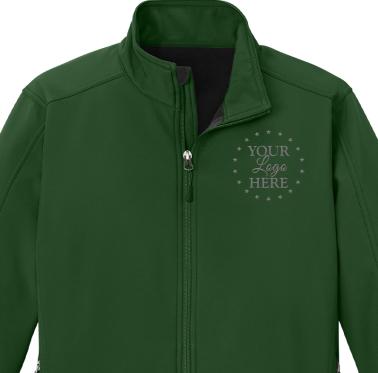 Embroidered Apparel Men's Core Soft Shell Jacket