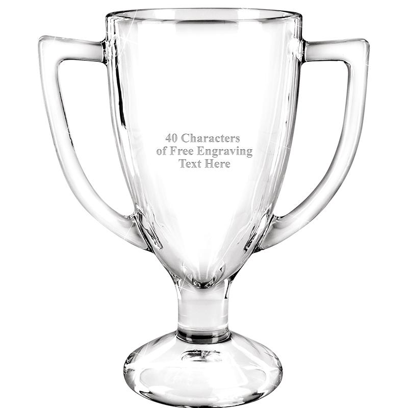 Badminton Glass trophy Award in 3 Sizes  Engraving up to 45 Letters TD159G 
