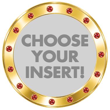 Red Inserts Graphics Insert Pins | 1.3