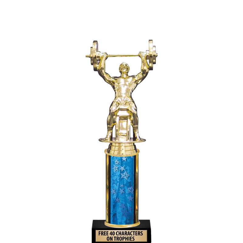 Poewr Trophy Example Powerlifting Trophies, Medals, Plaques - Crown Awards