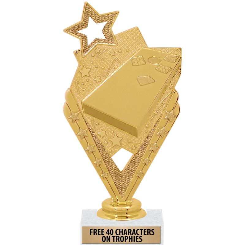 Carbuncle Trophy Cornhole Trophies - Crown Awards