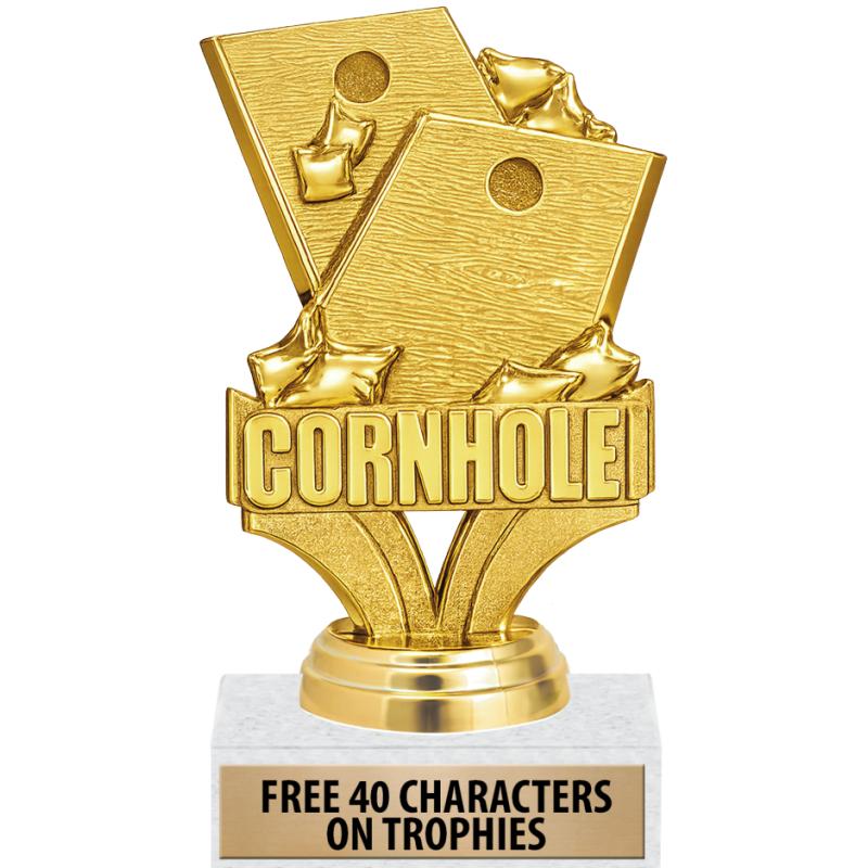 Carbuncle Trophy Cornhole Trophies - Crown Awards